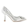 Flash Sale ⌛ Dune London Blissfull Stiletto In Silver 🌟