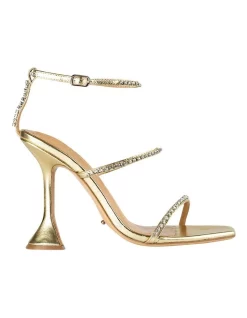 Best Sale ⌛ Tony Bianco Shy Gold Nappa Metallic 💯 Heels ⌛