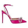 Outlet ❤️ Steve Madden Viable Heel In Fuchsia Satin 🔥