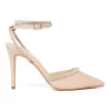 Deals ❤️ Forever New Billie Diamante Pointed Heel In Nude ⌛