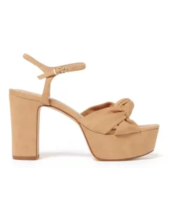 Cheapest 💯 Forever New Brylie Platform Heel In Beige 🔥