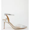 Discount 👏 Collection Blair Silver Heeled Shoes 🧨