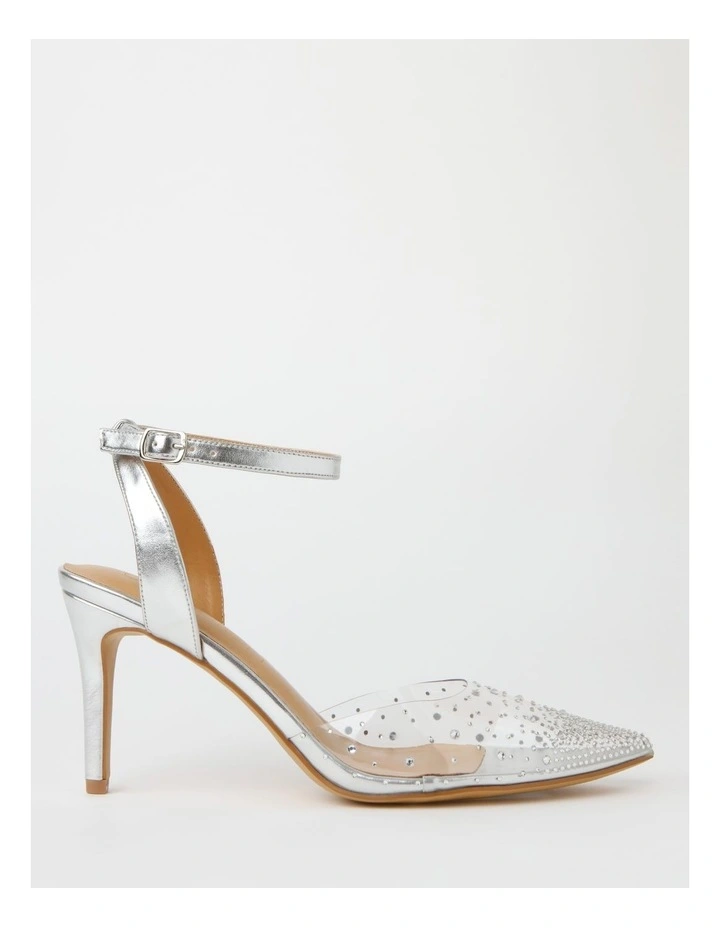 Discount π Collection Blair Silver Heeled Shoes π§¨