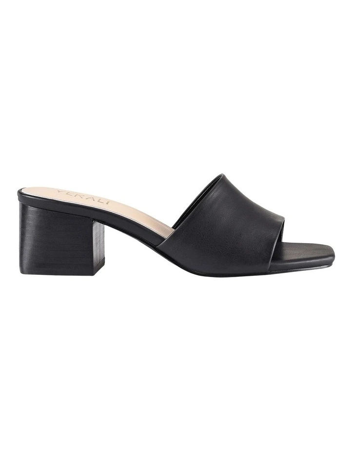 Cheapest 𧨠Verali Eleni Low Block Mules π Shoe In Black Softee β