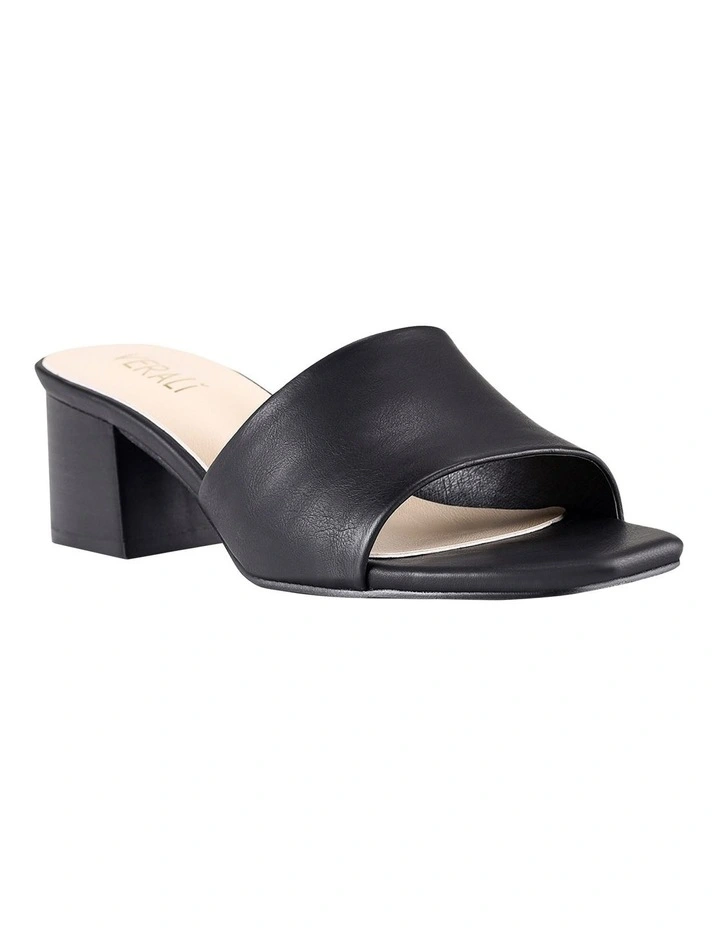 Cheapest 𧨠Verali Eleni Low Block Mules π Shoe In Black Softee β - Image 2