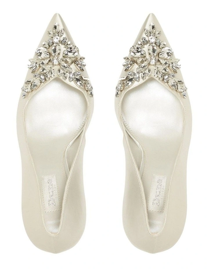 Buy β Dune London Adorned Di Stilettos In Ivory π - Image 4