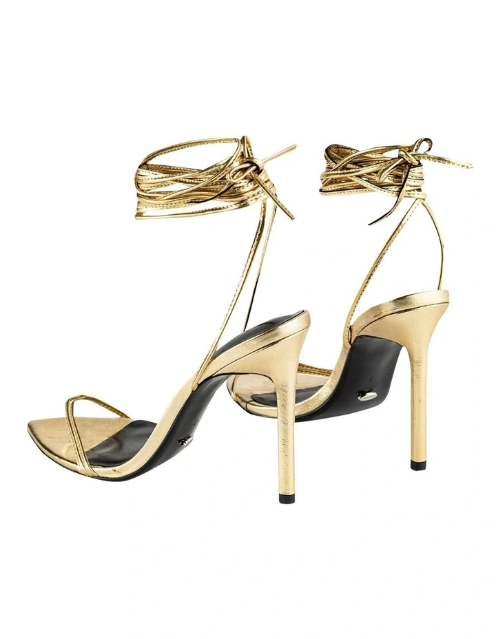 New ⌛ Tony Bianco Millie Gold Foil Heels ✔️ - Image 4
