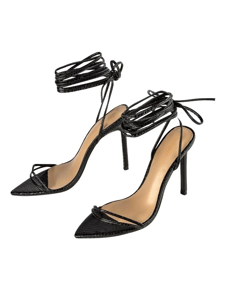 Top 10 βοΈ Tony Bianco Millie Black Snake π Heels π₯ - Image 4