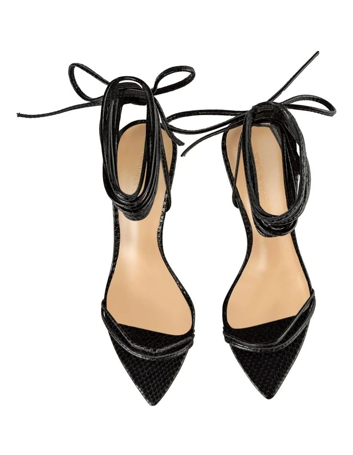 Top 10 βοΈ Tony Bianco Millie Black Snake π Heels π₯ - Image 5