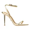 Cheapest ⭐ Tony Bianco Myra Gold Nappa Metallic ⌛ Heels ✨