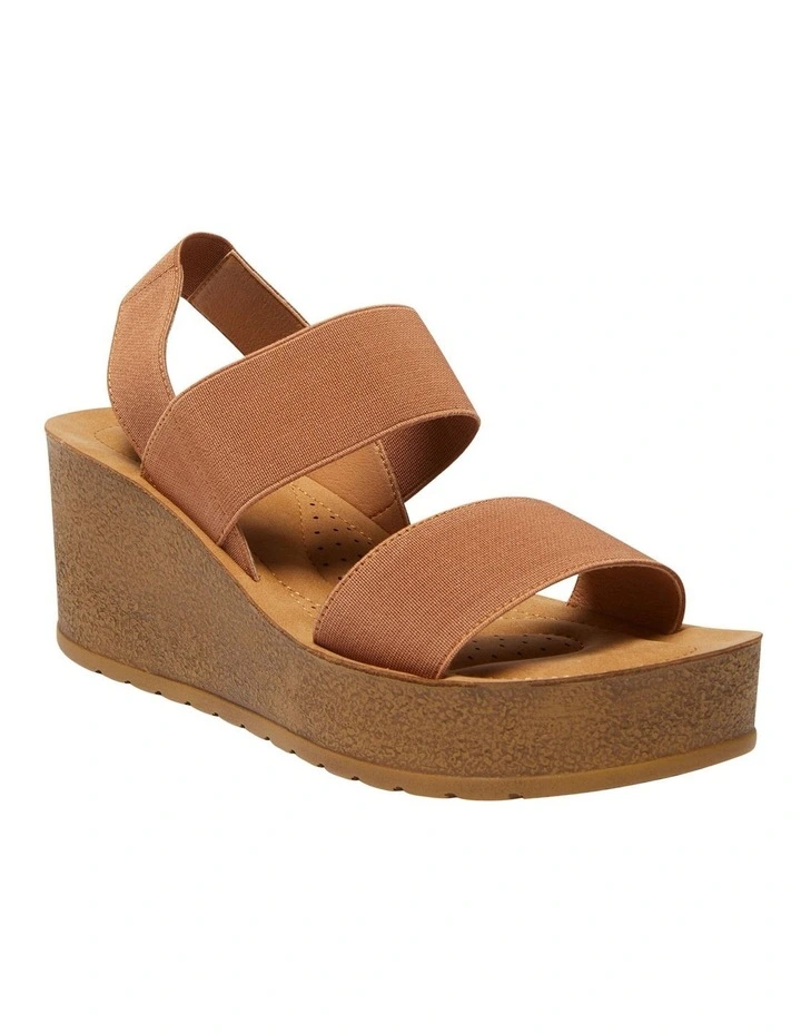 Budget β Wide Steps Ladro Sandals In Tan Elastic π₯ - Image 2