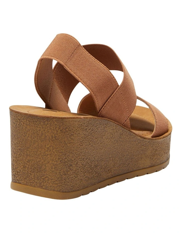 Budget β Wide Steps Ladro Sandals In Tan Elastic π₯ - Image 4