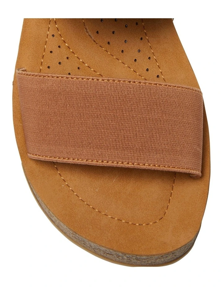 Budget β Wide Steps Ladro Sandals In Tan Elastic π₯ - Image 7