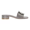 Deals ⌛ Dune London Nailah ✔️ Sandal In Pewter ✔️