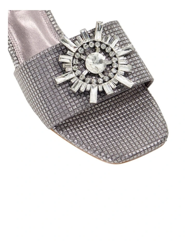Deals ⌛ Dune London Nailah ✔️ Sandal In Pewter ✔️ - Image 3