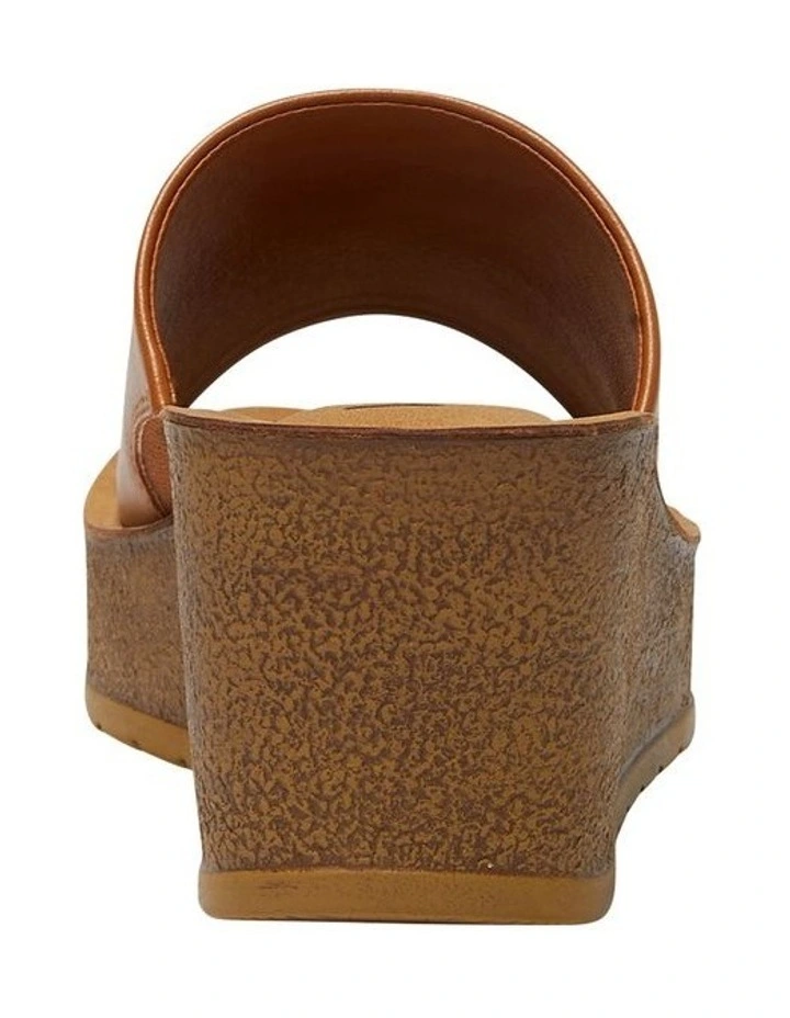 Best deal β€οΈ Wide Steps Landon Sandals In Tan Smooth π - Image 5