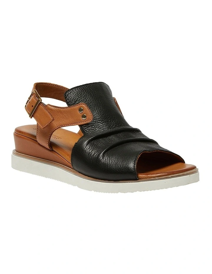 Cheapest β Easy Steps Dusk π Sandals In Black/Tan Glove π - Image 2